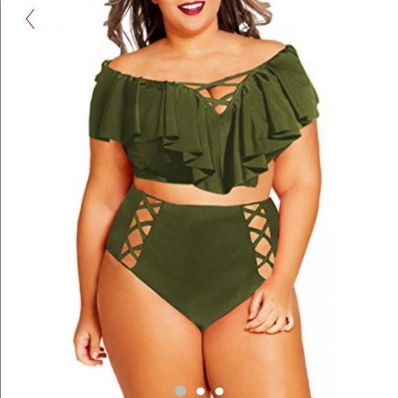 2 piece swimsuit size XXXXL - Picture 5 of 7